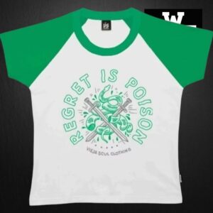 Remera femenina VS Regret is poison
