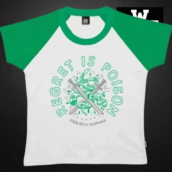 Remera femenina VS Regret is poison