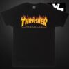 Remera Thrasher Flame Classic