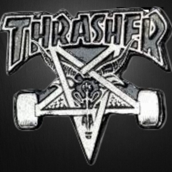 Pin Metalico Thrasher (Unidad)