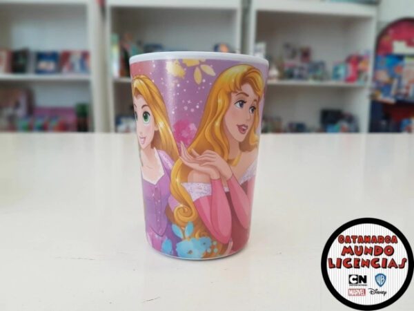 Vasos de Melamina Sublimados - Disney Princesa