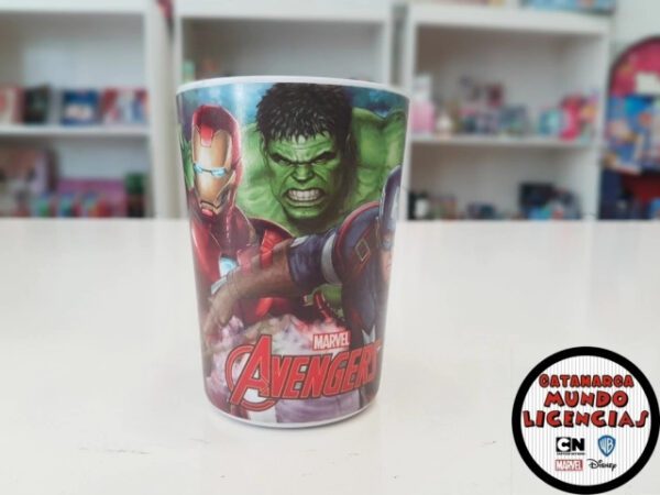 Vasos de Melamina Sublimados - Los Vengadores