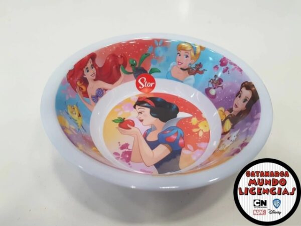 Bowls de Melamina Sublimados - Disney Princesa
