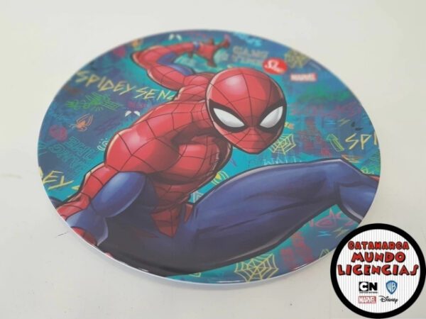 Platos Melamina Playos Sublimados - Spider-Man