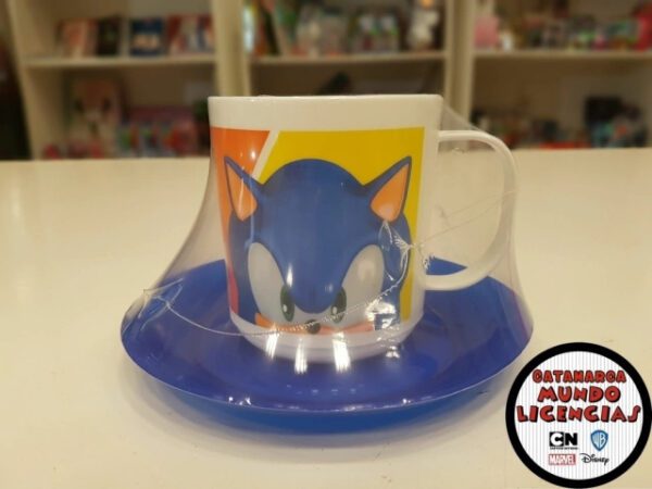 Kit Taza + Plato - Sonic The Hedgehog