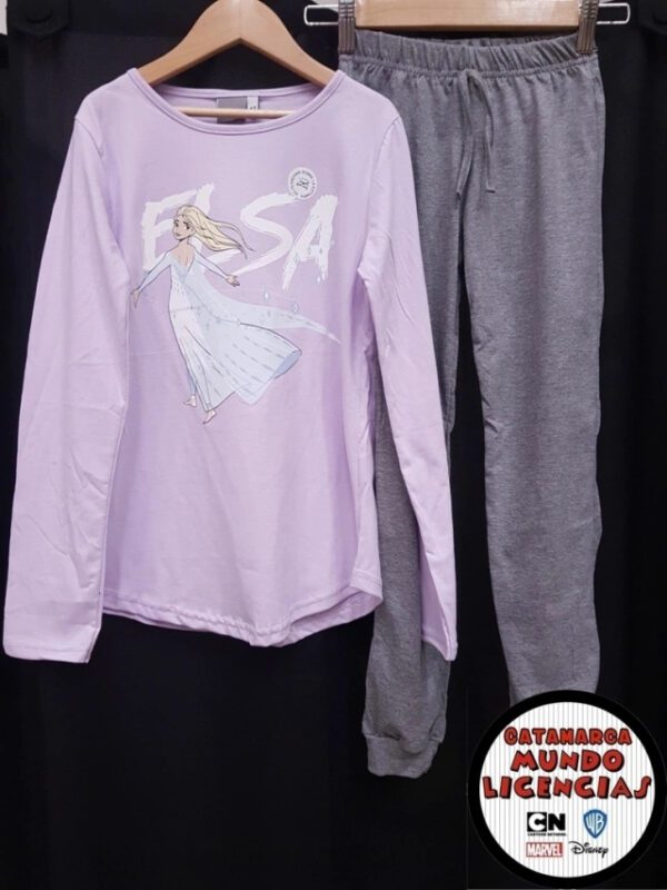 Pijama Elsa - Frozen Violeta