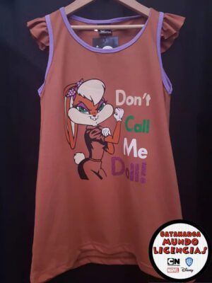 20220804_130501-8d439df66ef801096e16596474732979-640-0 Camisola Niña - Lola Bunny - Looney Tunes - Don't Call me Doll