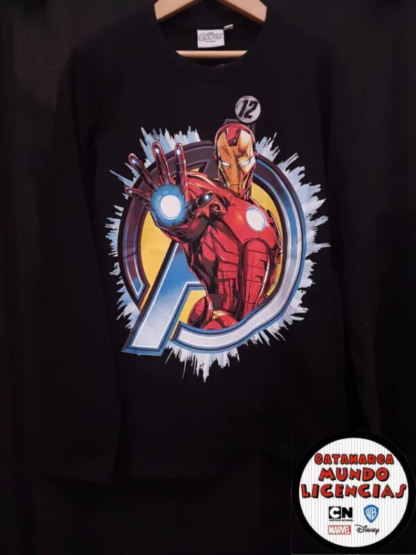Remera Niño Iron-Man