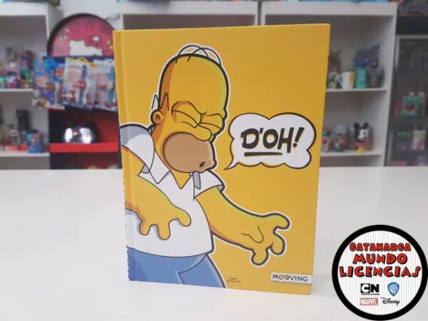 Cuadernos Tapa Dura Los Simpsons Homero