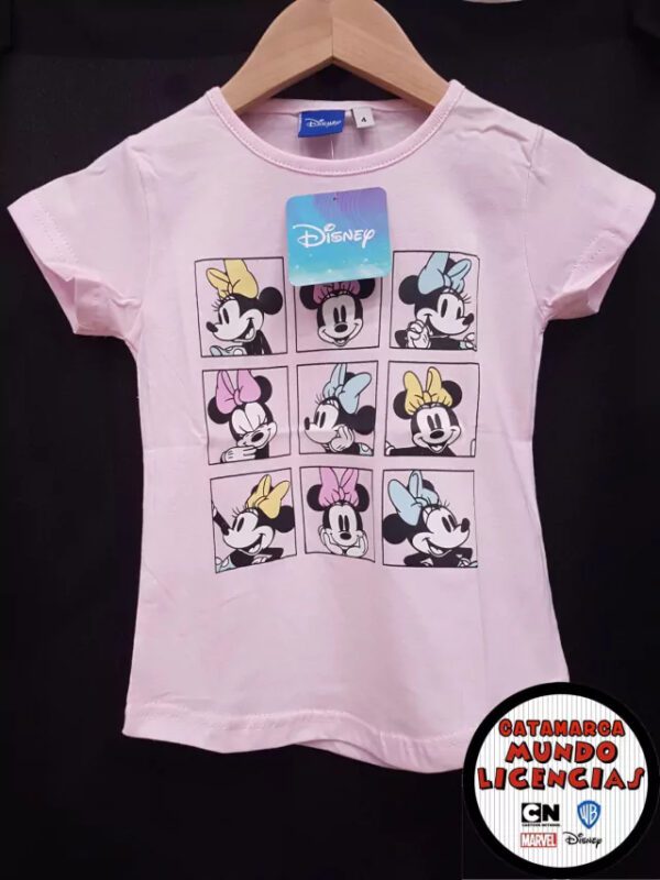 Remera Minnie Classic - Rosa