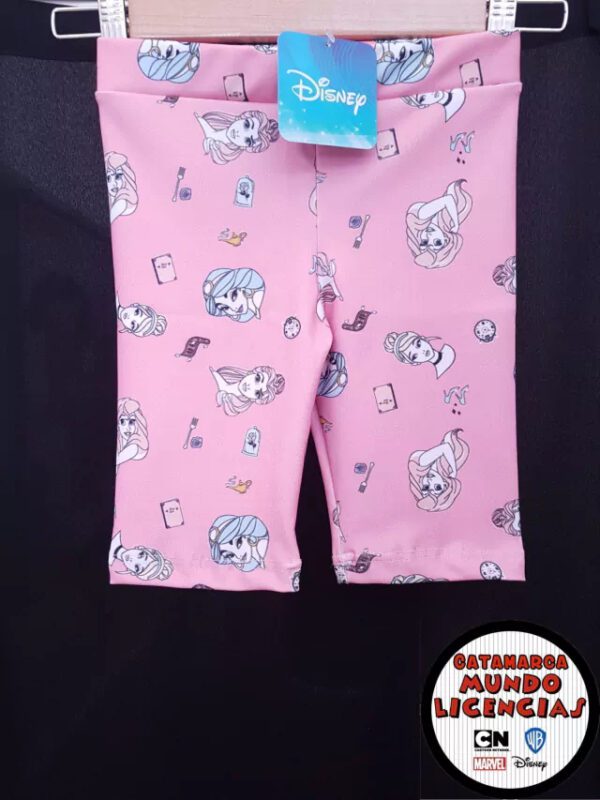 Calza Biker Niña Disney Princesas
