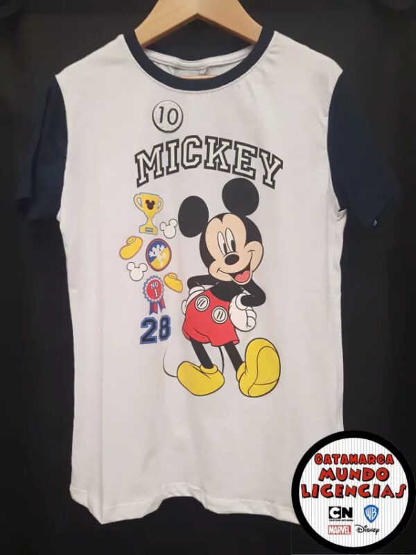 Remera Niño Mickey Mouse - Prizes - Blanca