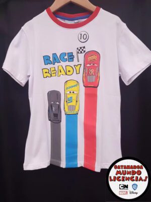 Remera Niño Cars - Race Ready