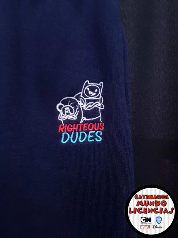 Jogging Niño Finn y Jake - Hora de Aventura - Righteous Dudes - Azul