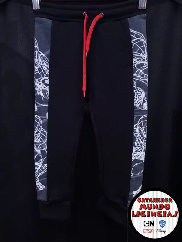 Jogging Niño Spider-Man - Negro