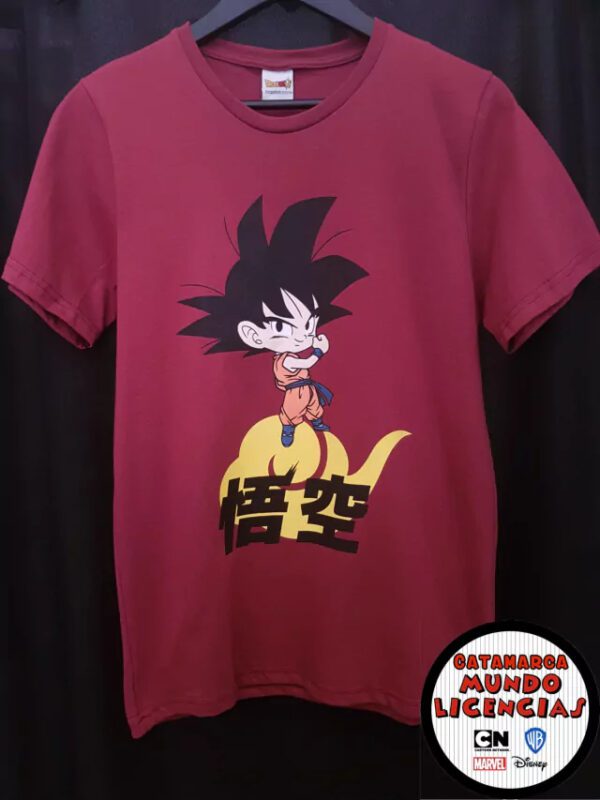Remera Adulto Goku - Dragon Ball