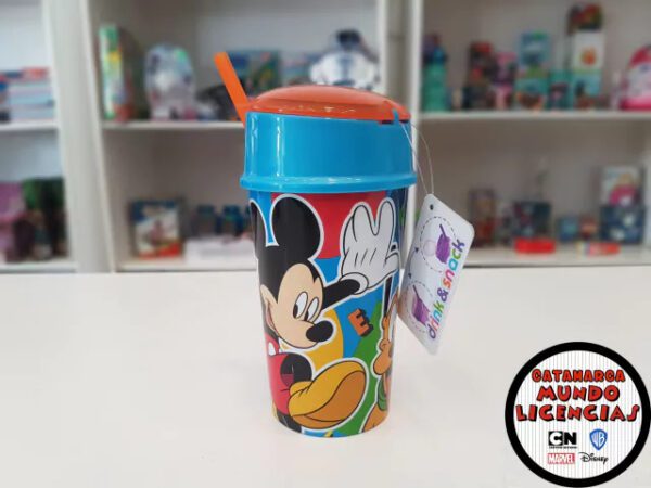 Vasos Drink & Snack Mickey Mouse