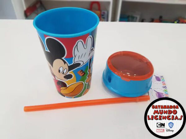 Vasos Drink & Snack Mickey Mouse