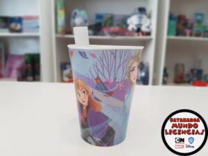 Vasos con bombilla Frozen