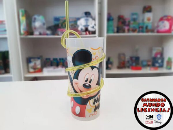Vasos largos con Sorbete Mickey Mouse