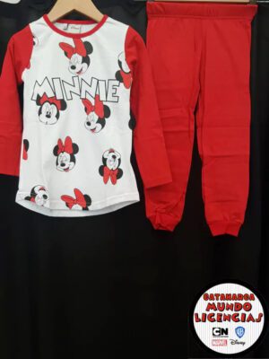 Pijama Minnie Rojo