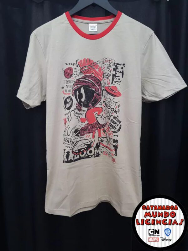 Remera Adulto Marvin el Marciano - Looney Tunes