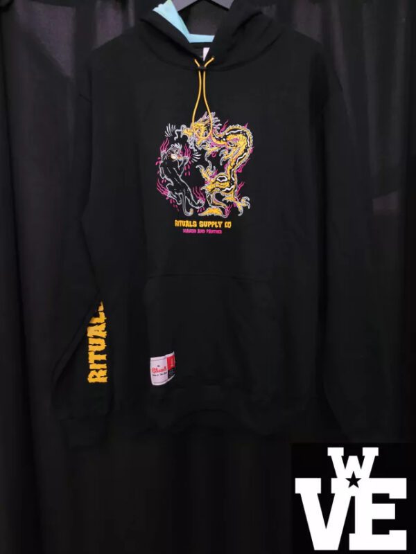 20230515_1442501-178f4ddd7efab026f816841726592069-640-0 Hoodie Rituals Dragon & Panther Black