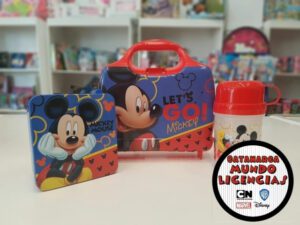 images-2088854402-ed5cbfb1452c823da616572954136837-640-0 Kit Lunchera Equipada + Tupper + Cantimplora - Mickey Mouse
