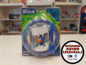Kit de Taza + Bowl + Cuchara - Stitch