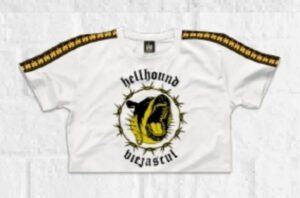 Remera Crop Top VS Hell Hound