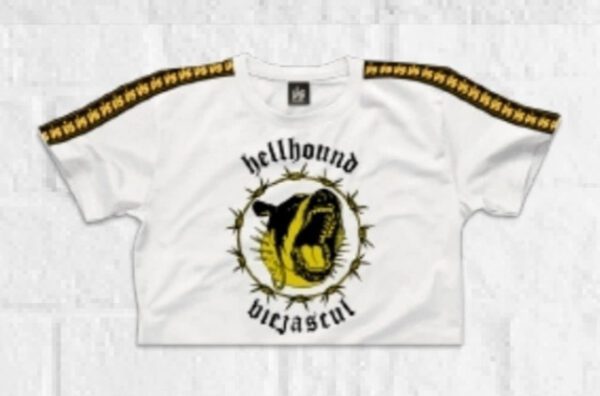 Remera Crop Top VS Hell Hound