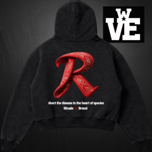 Buzo Hoodie Boxy Fit Frisa Pesada "Species" - Rituals Brand