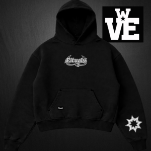 Buzo Hoodie Boxy Fit Frisa Pesada "Pardon" - Rituals Brand