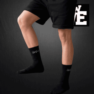 Medias Vieja Scul Sign Negras Indumentaria Streetwear