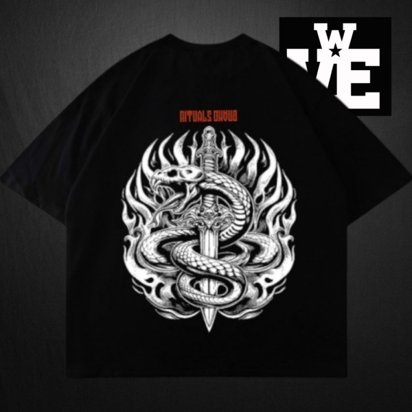 Remera Oversize "Trophy" - Rituals Brand