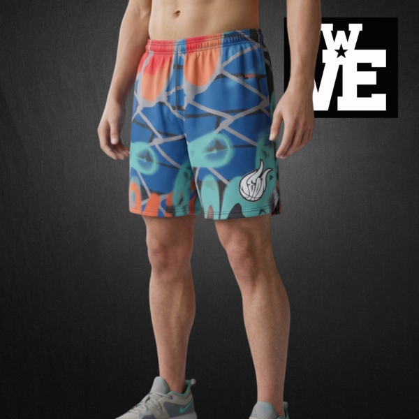 Short Poliester tipo basketball