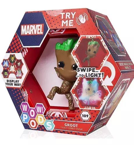 Wow Pod Groot de los Guardianes de la Galaxia