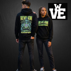 hoodie-negro-frizado-revelion-sanfer (2) Hoodie Frizado Negro Revelion Sanfer World | Wills Vieja Escuela Streetwear