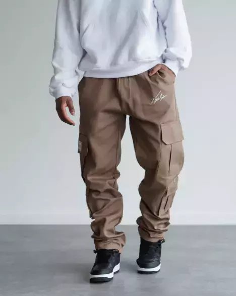 Pantalón Cargo Gabardina VS Signature Beige 8Z - PCP-9611