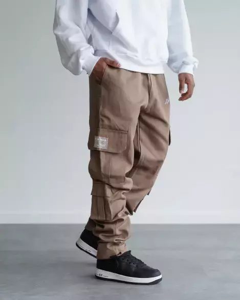 Pantalón Cargo Gabardina VS Signature Beige 8Z - PCP-9611