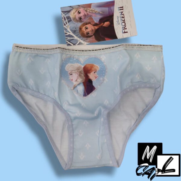 Bombacha Niña Elsa y Anna - Frozen II - Celeste