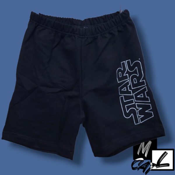 Bermuda Niño Star Wars - Negra