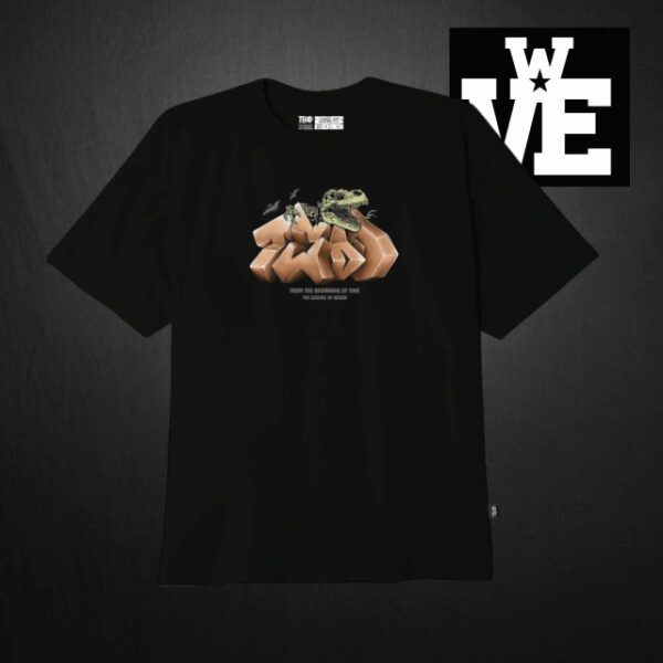 Remera TEOD T-Rex - Negra