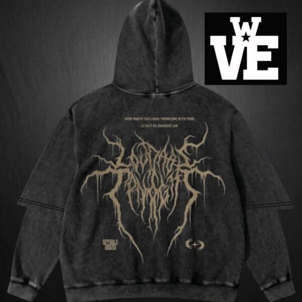 Hoodie Frisa Oversize Rituals Headless Washed