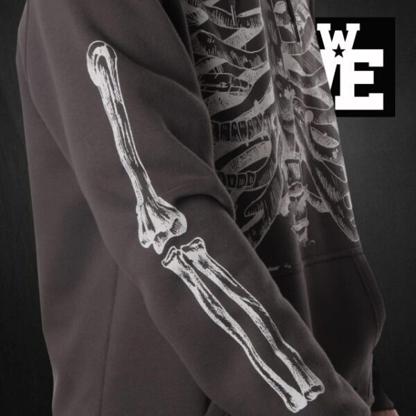 Hoodie Fallen Skeleton Asphalt Importado
