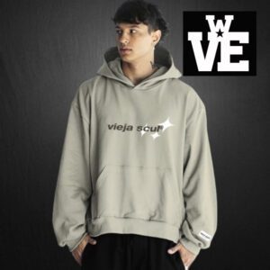 Hoodie Boxy Fit VS - VS Stars CM Crema Moka - VSHBF-2087