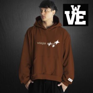 Hoodie Boxy Fit VS - VS Stars C Caoba - VSHBF-2088