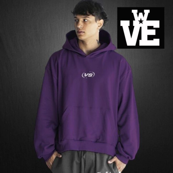 Hoodie Boxy Fit VS - Circle VS Vi Violeta - VSHBF-2018
