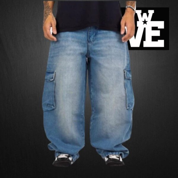 Jean Baggy Extreme RID Cargo Azul Premium
