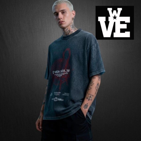 Remera Boxy Fit VS Escorpion Washed - VSRBF-2332